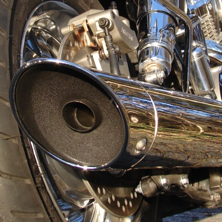 Verstellbarer Auspuff Honda VTX 1800 C