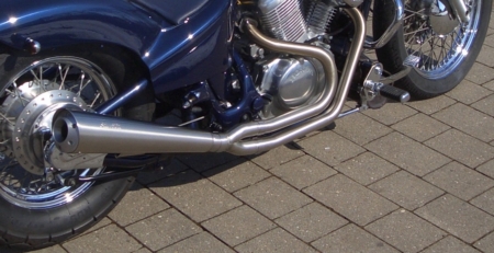 Verstellbarer Auspuffumbau Silvertail PRO-S