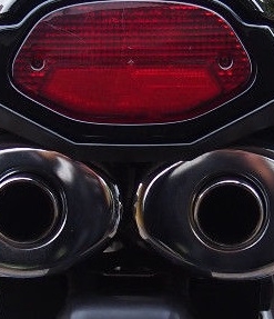 R 1100 S verstellbarer Auspuff