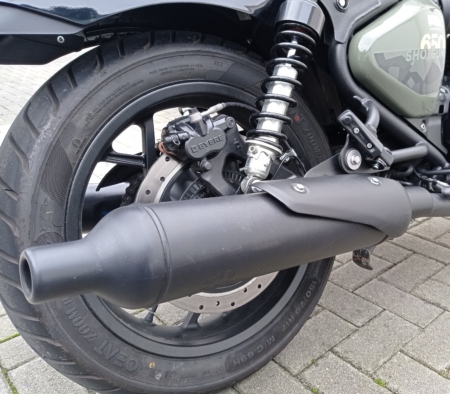 Verstellbarer Auspuff Royal Enfield Classic Bullet 500 - Shotgun 650