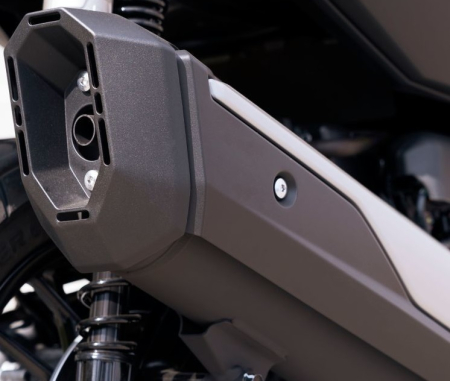 Verstellbarer Auspuff ADV 350