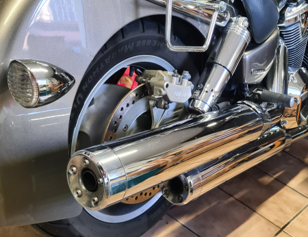 Verstellbarer Auspuff Honda VTX 1800 Neo Retro