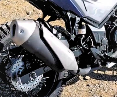 Verstellbarer Auspuff SYM NHT 125